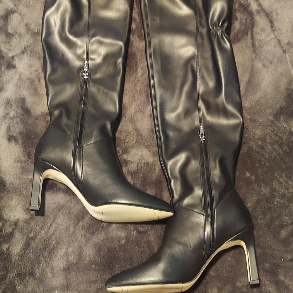 Sarto Callie Over the Knee Boot - Black